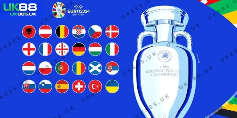 Tìm hiểu và xem trực tiếp Euro 2024 tại UK88 uy tín